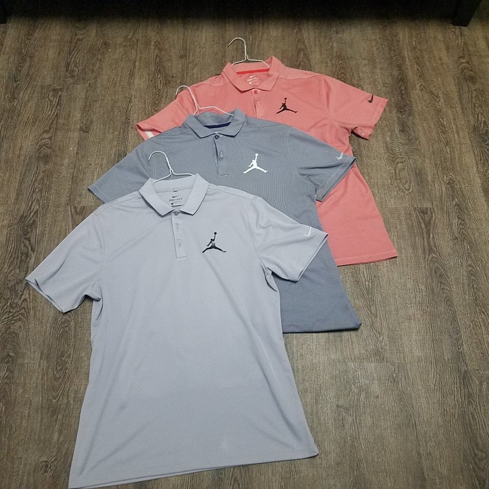 Lot of Nike / Michael Jordan Golf Polo's - size Large